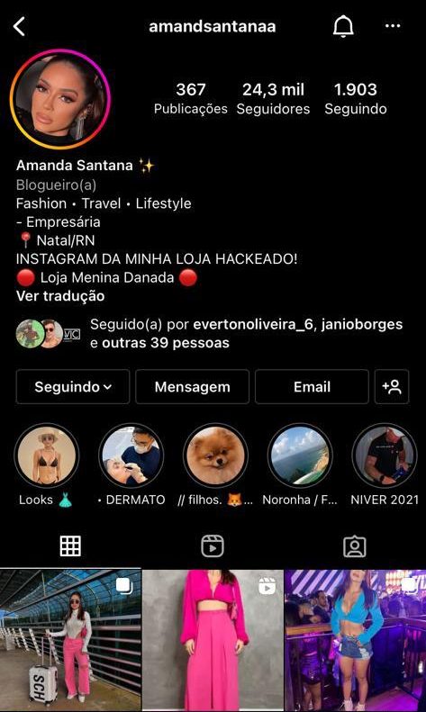 Empresária de Natal tem suas redes sociais hackeadas e criminosos aplicam golpes