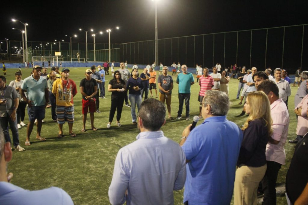Nova iluminação do Centro Desportivo Cultural de Santos Reis marca o início de torneio sub-15 em Natal (RN)