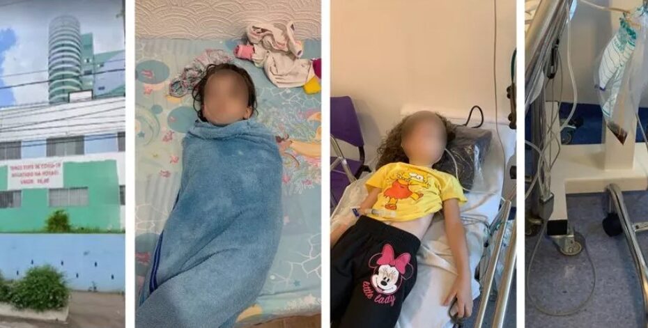 ‘Comi muito álcool’, diz menina de 5 anos internada após ficar tonta e vomitar em escola