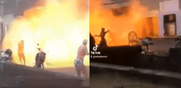 Explosão causada por vazamento de gás deixa 4 pessoas feridas no Recife