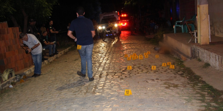 Noite violenta no interior do Estado; quatro mortos e dois feridos