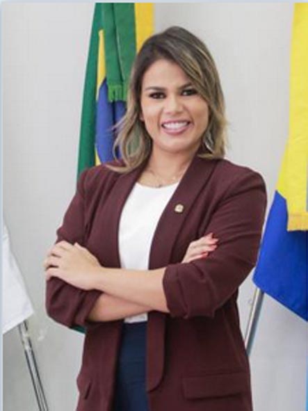 Rhalessa é afastada da Câmara Municipal por ”180 dias”