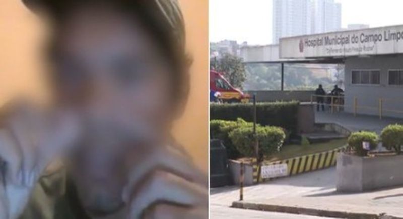Jovem tenta fazer rinoplastia caseira e é internado em hospital de SP