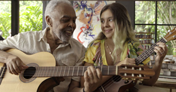 Gilberto Gil e Flor Gil fazem convite para público criar música em concurso cultural