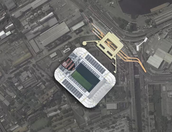 Bolsonaro fala em ‘estudo avançado’ e atua para viabilizar estádio do Flamengo: ‘Vamos atender’