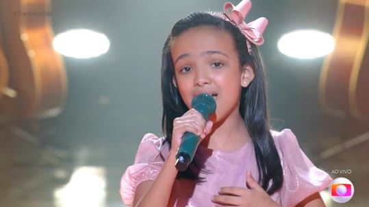 Isis Testa, representante do RN, está na final do ‘The Voice Kids’