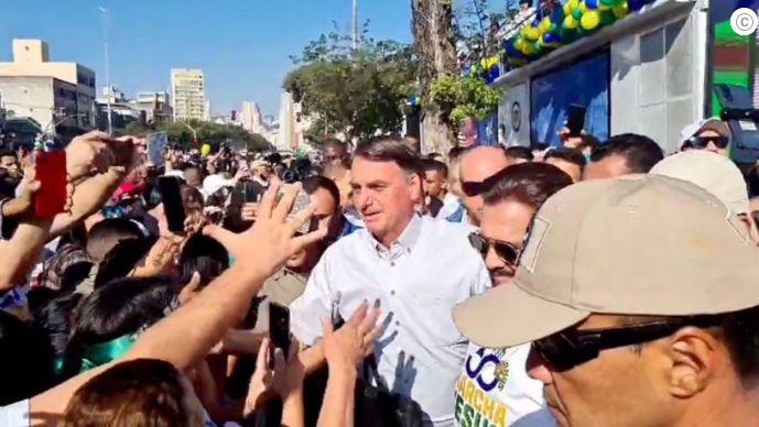 Em Marcha para Jesus, Bolsonaro diz “o bem vencerá o mal mais uma vez” e critica “as dores do socialismo”