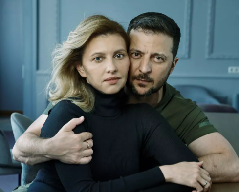 Zelensky e esposa posam para revista ‘Vogue’ e causam polêmica