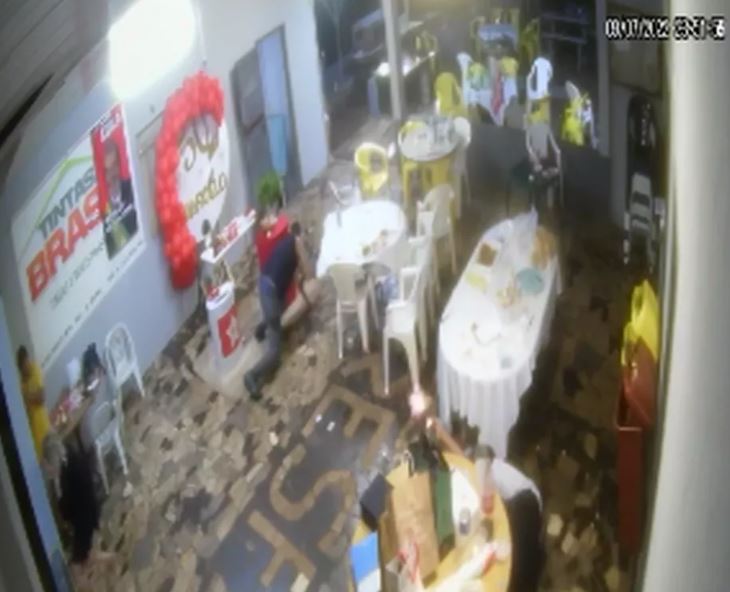 Política Delegada afirma que homem que invadiu festa de guarda municipal petista no PR e trocou tiros não morreu e está em estado estável