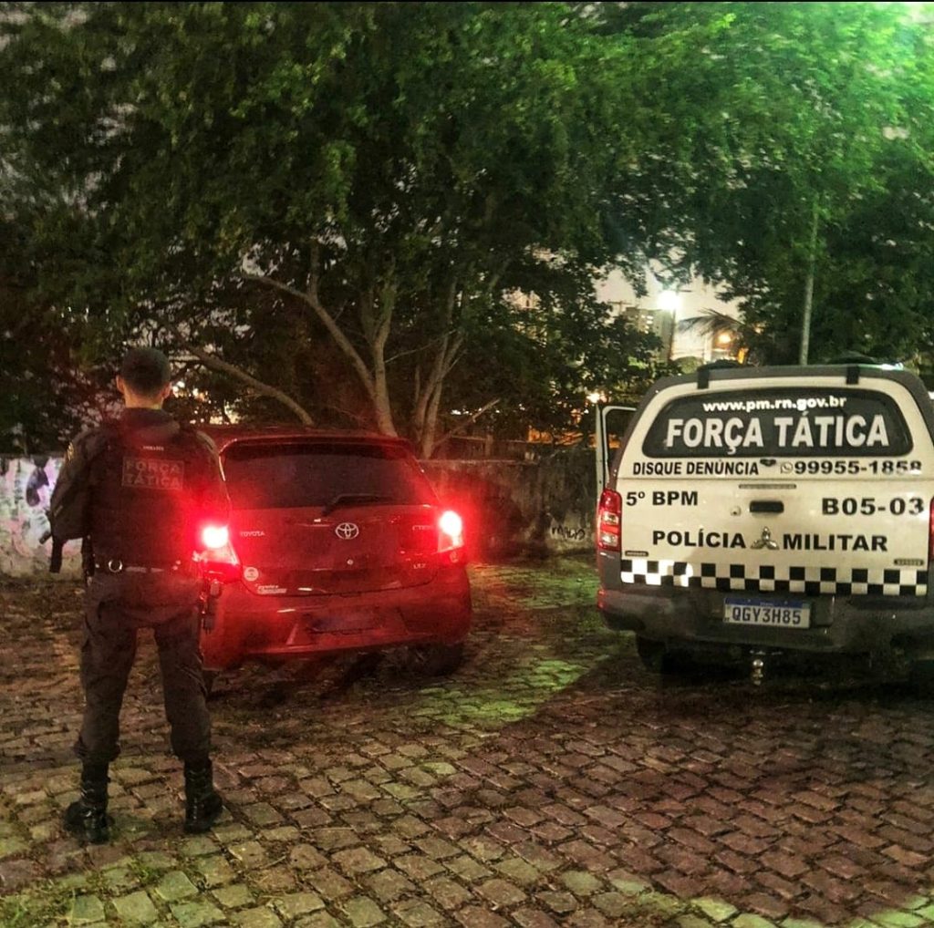 5°BPM recupera veículo roubado em Candelária, zona sul de Natal/RN