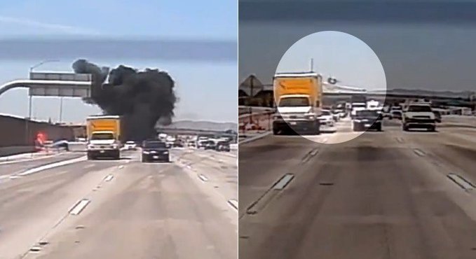 Avião de pequeno porte explode após pouso forçado em rodovia dos EUA