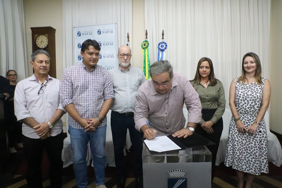 Prefeitura assina ordem de serviço para diagnóstico do sistema de transporte em Natal