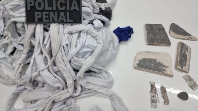 Veja material apreendido por policiais que seria utilizado para fuga em Alcaçuz