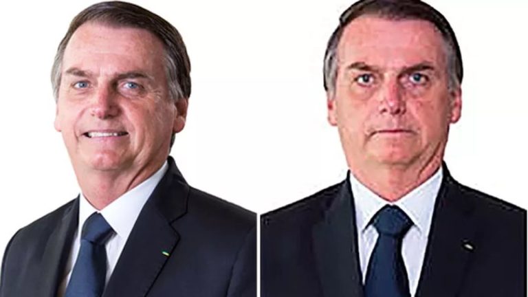 Campanha de Bolsonaro pede ao TSE troca da foto da urna para uma em que ele está sorrindo