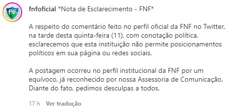 Federação Norte-Rio-Grandense de Futebol pede desculpas após comentário crítico a Styvenson no Twitter