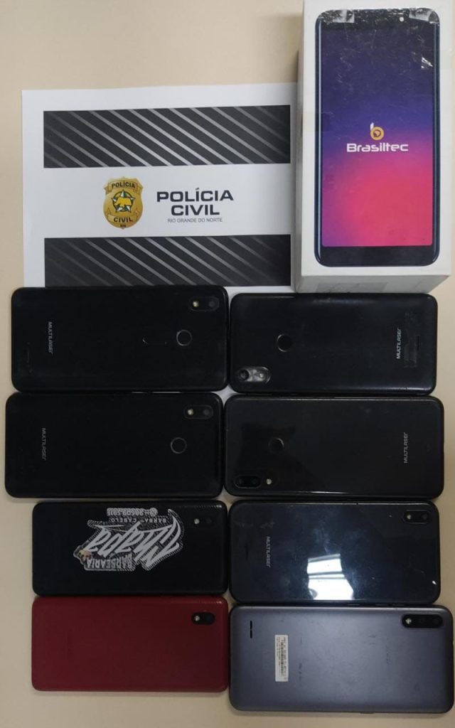 Operação da Polícia Civil recupera 16 celulares roubados