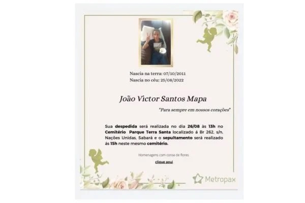 Menino morre ao inalar desodorante e pai culpa desafio da internet