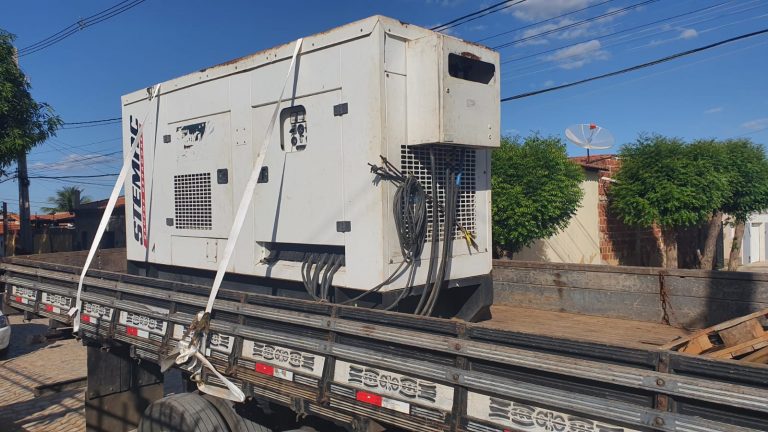 Gerador de energia furtado em Sobral no Ceará é recuperado pela PM em Upanema no RN