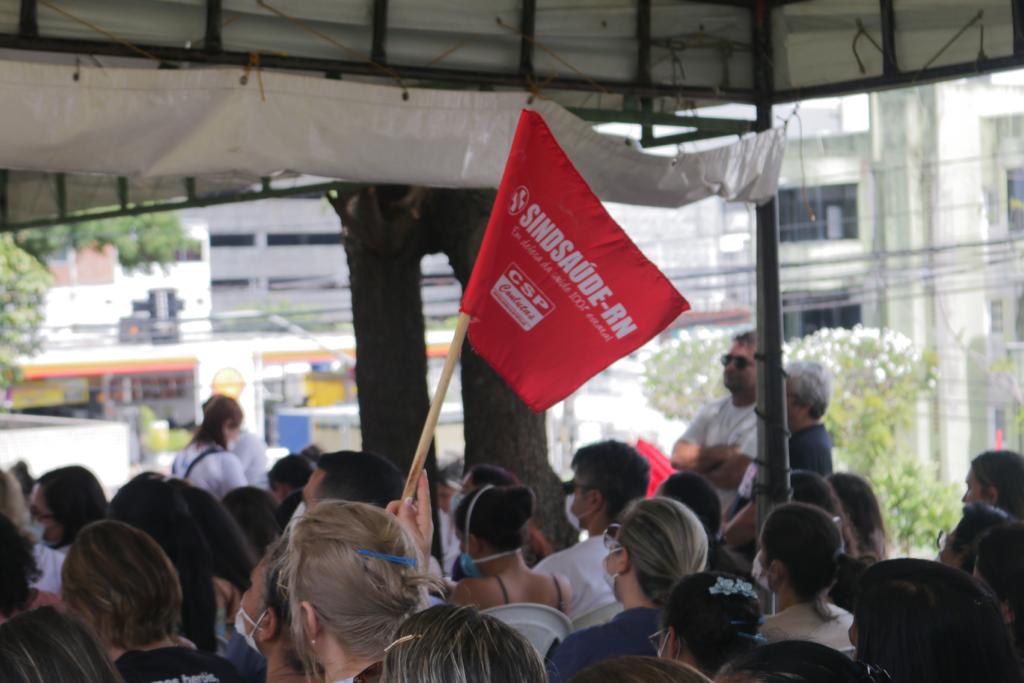 Profissionais da enfermagem do RN fazem paralisação de 24h contra veto de Bolsonaro