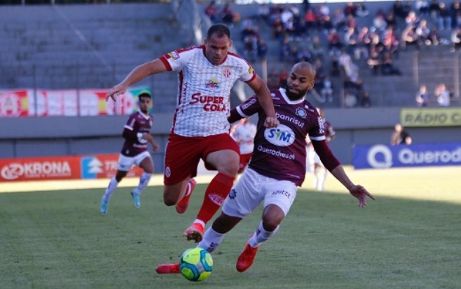 América perde para o Caxias-RS na primeira partida da decisão por vaga na Série C 2023; Jogo da volta é na Arena das Dunas