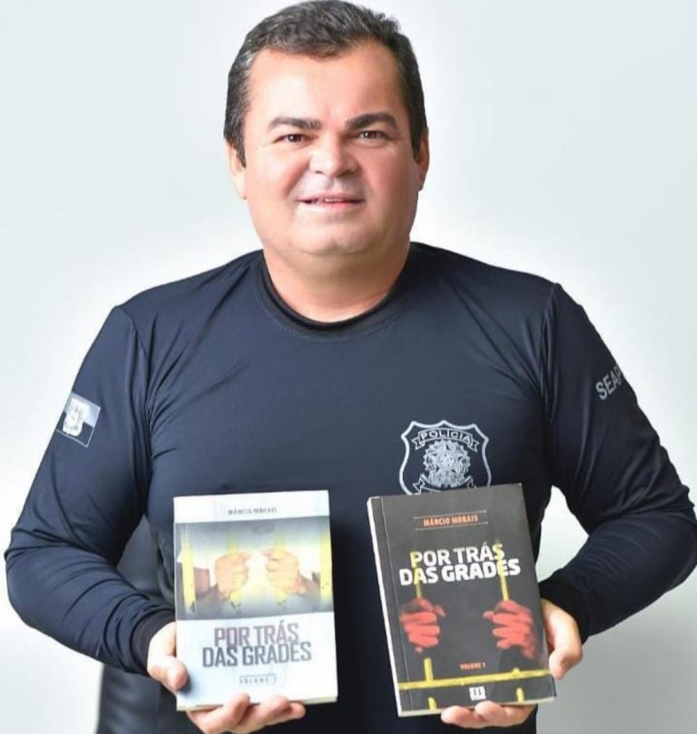 Policial Penal do Rio Grande do Norte prepara o III Volume do livro Por trás das grades