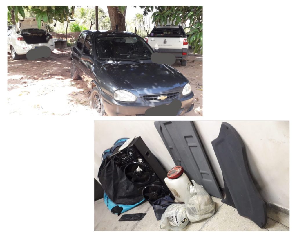 7ª CIPM recupera veículos roubados em área rural de Ceará-Mirim