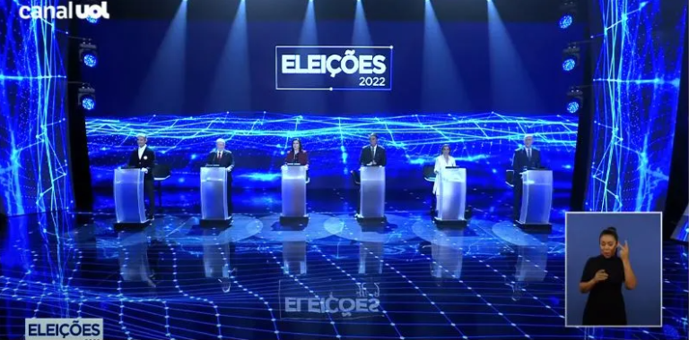 Debate de presidenciáveis dispara audiência e deixa Globo para trás
