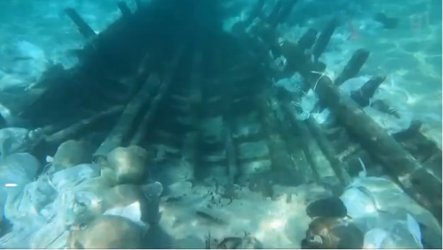 Navio naufragado há 1200 anos é encontrado na costa de Israel