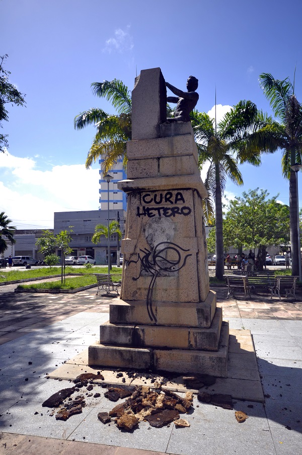 Monumento da Independência é restaurado e aguarda instalação