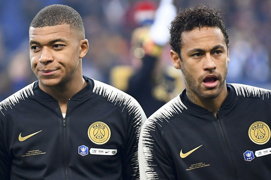 Neymar e Mbappé vivem clima de tensão no PSG