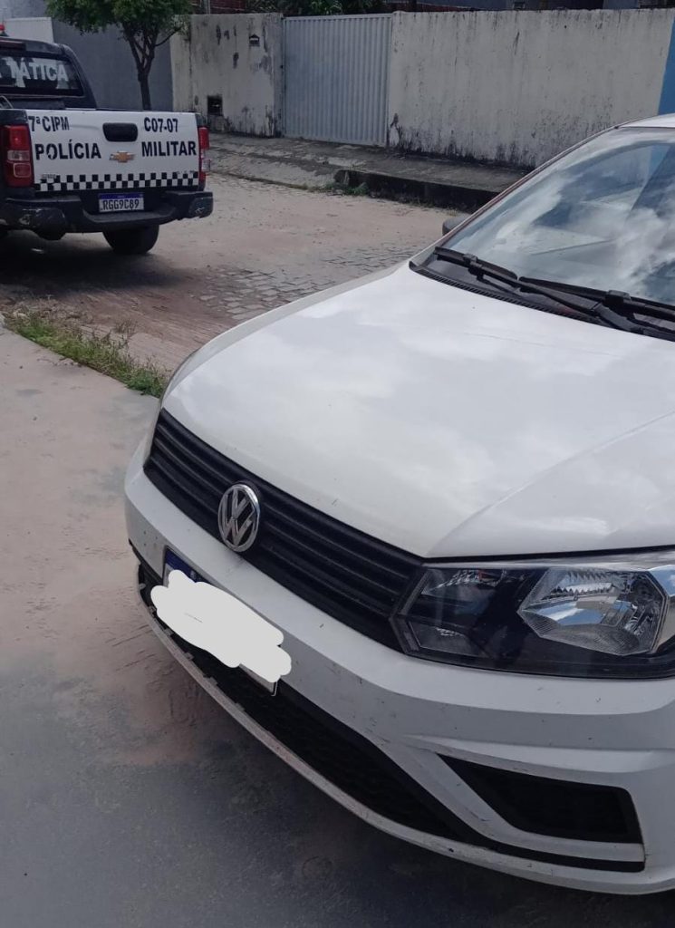 7a CIPM e 16° BPM recuperam veículo roubado no município de Extremoz/RN