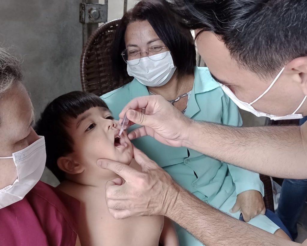 Com menos de 20% do público-alvo vacinado contra pólio, Natal inicia busca ativa em bairros