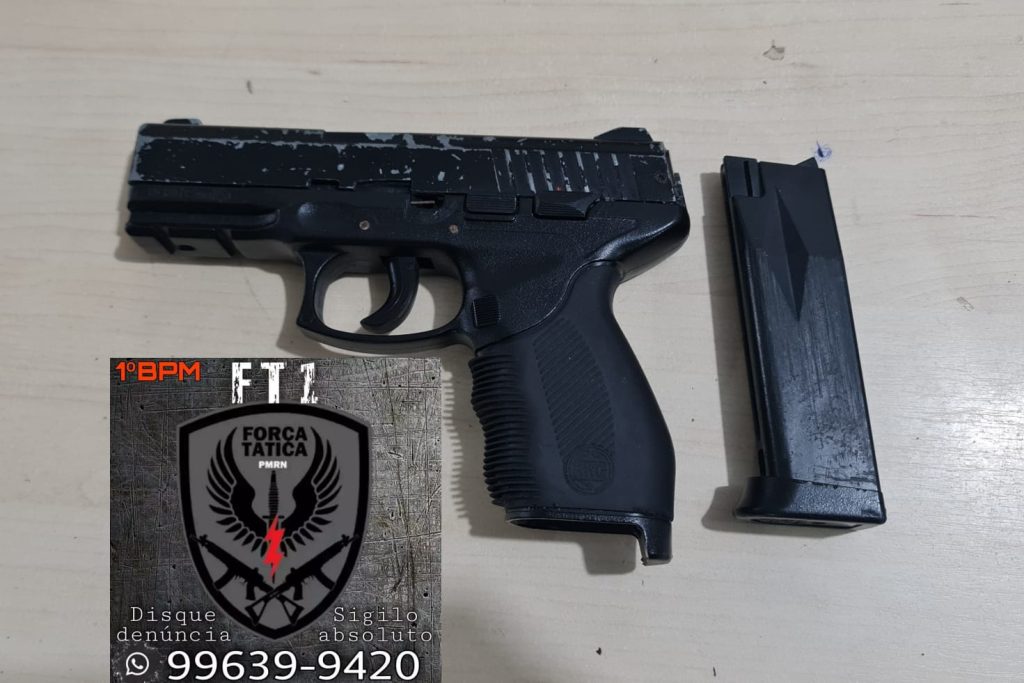 1°BPM prende homem portando simulacro de arma de fogo em Brasília Teimosa