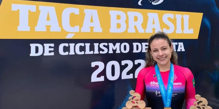 Mossoroense Alice Melo é destaque na Taça Brasil de Ciclismo