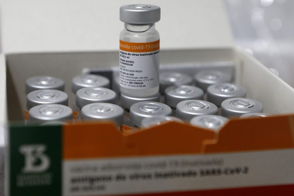 RN recebe 16 mil doses de Coronavac para a vacinar crianças de 3 a 4 anos