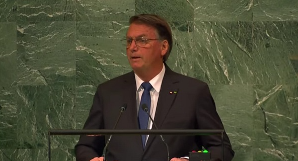 Bolsonaro diz na ONU que Brasil chega ao fim de 2022 ‘em plena recuperação’