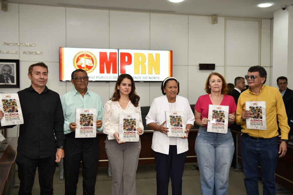 Ministério Público entrega agenda propositiva para candidatos ao Governo do RN