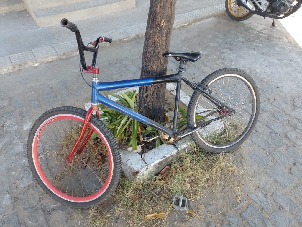 Acidente envolvendo moto e bicicleta foi registrado em Caicó