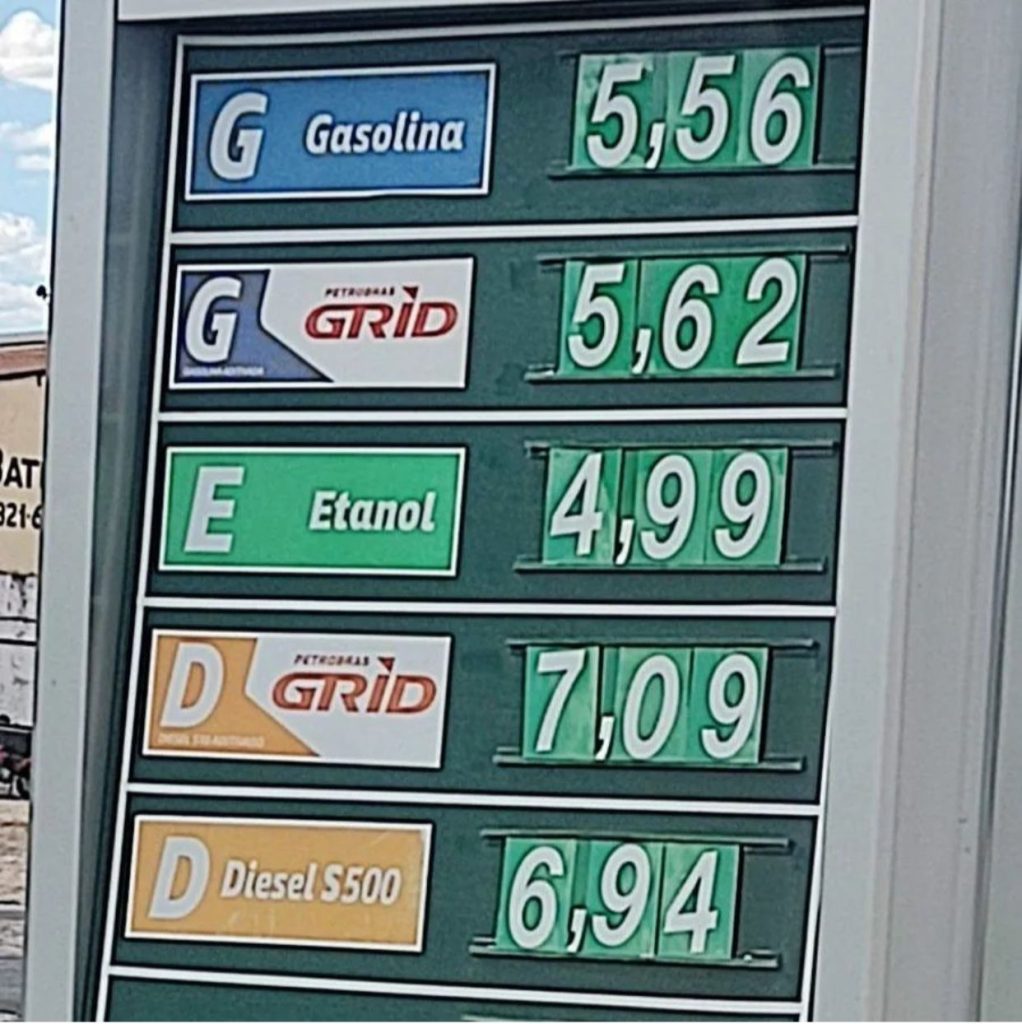 MOSSORÓ: Preço de combustível pode ficar abaixo de 5,00