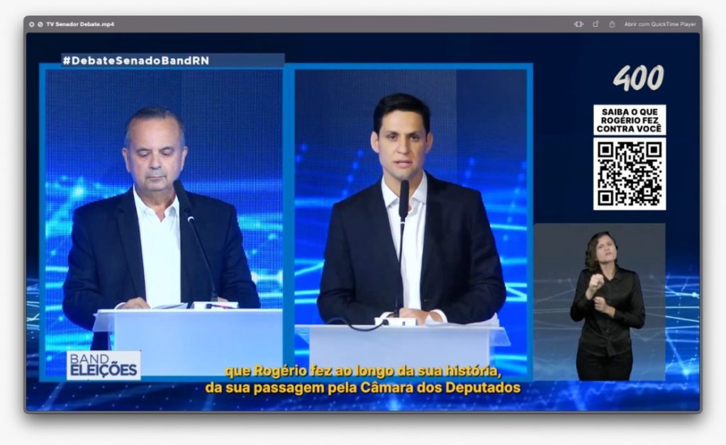 Justiça nega direito de resposta a Rogério em propaganda de Rafael sobre a reforma da previdência