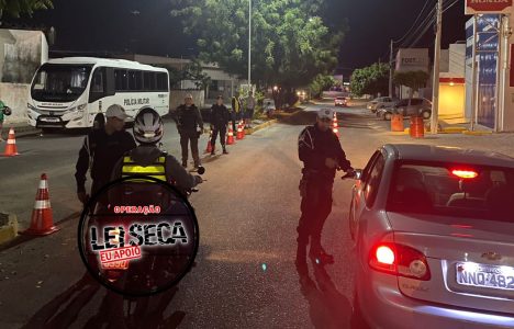 Lei Seca autua dezenas de condutores em Natal e Currais Novos