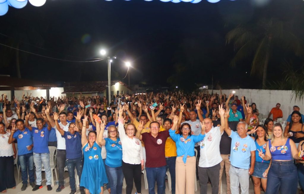 Jaime Calado é recebido com multidão em São José do Mipibu