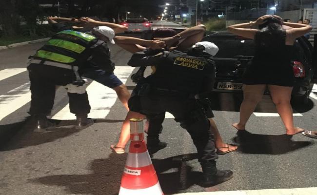 Lei Seca flagra 22 condutores sob efeito de álcool na zona Leste e zona Norte de Natal