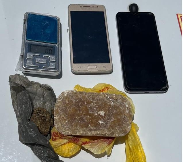 9º BPM prende casal suspeito de tráfico de drogas no bairro Planalto