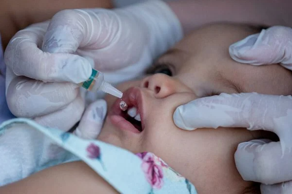 Campanha de vacinação contra a poliomielite é prorrogada até 30 de setembro