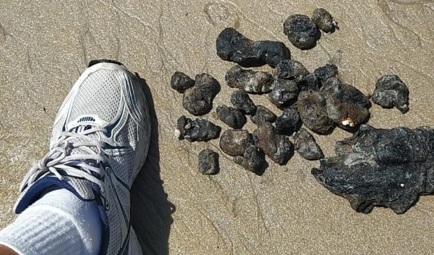 Óleo encontrado em praias do Nordeste desde agosto teria sido lançado no mar após lavagem de tanques de petroleiro, diz Marinha