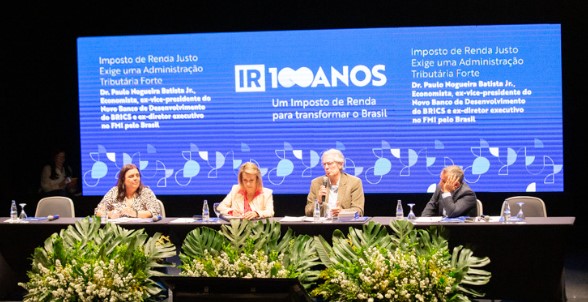 Sindifisco do RN participa de debate nacional sobre os 100 anos do Imposto de Renda e defende correção da tabela