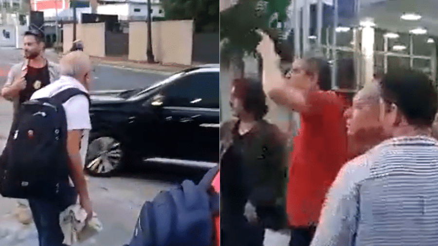 Assessor de Lula e deputado xingam e expulsam idoso que gritava ‘ladrão’