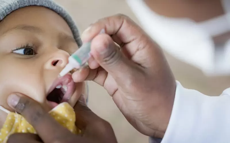 RN atinge 54% de vacinados contra a poliomielite; porcentagem ainda está abaixo da meta
