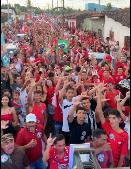 Ato político pró-Lula termina com 3 pessoas feridas em Macaíba